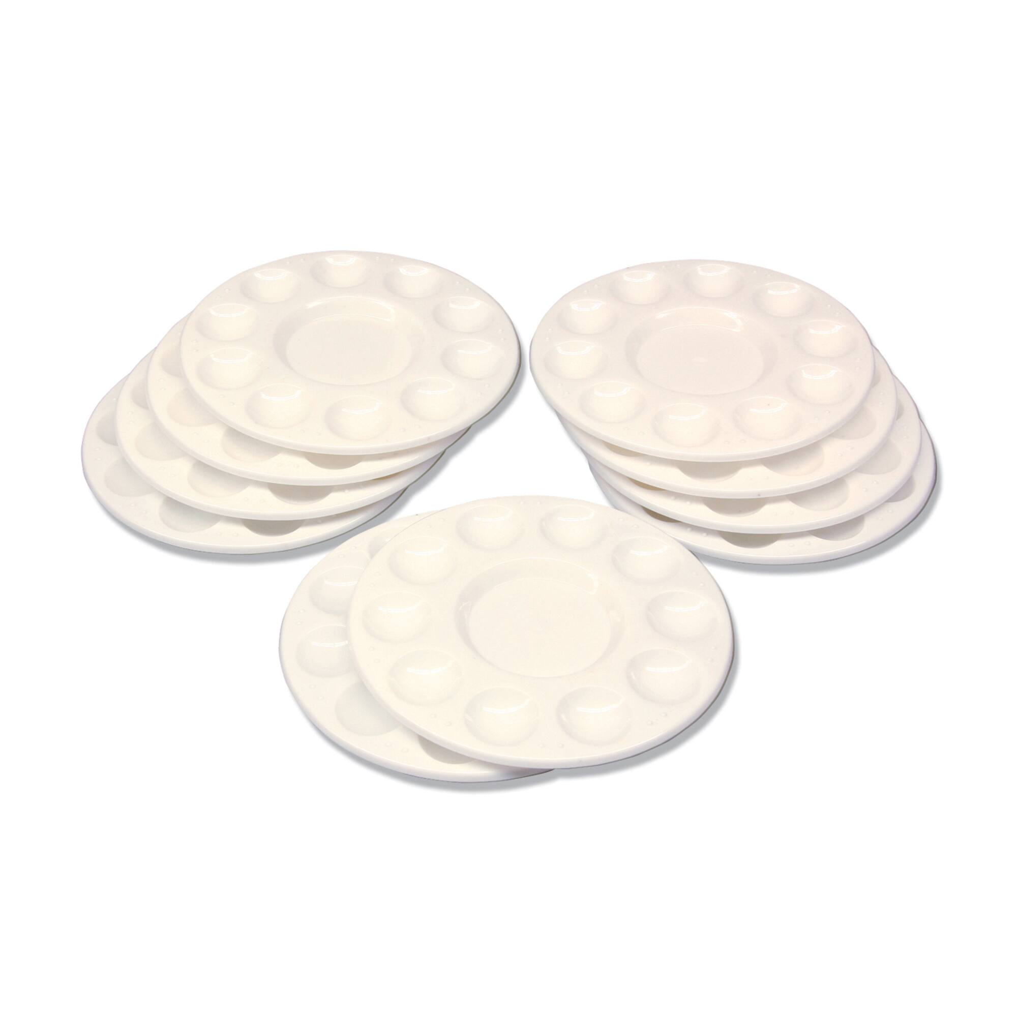 Pacon® Pearl White Paint Trays, 10 Pack